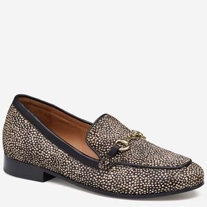 Johnston & Murphy Ali Bit Loafer Color: Black Mini Snow Haircalf-never used